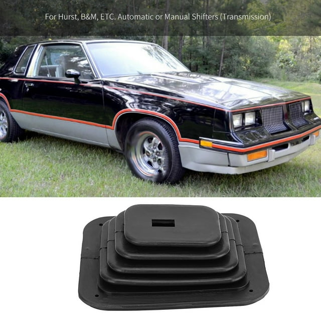Ccdes Rubber Car Gear Shift Dust Cover Shifter Boot Replacement for GM350, Gear Shift Gaiter,Gear Shift Boot