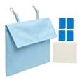 thumbnail image 4 of Bolsa de hielo para jaula de mascotas, bolsa colgante aislante para enfriar mascotas, de hielo para hurones, chinchillas, conejos, viajes en Azul con 4 cajas, 4 of 8