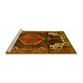 thumbnail image 2 of Ahgly Company Machine Washable Indoor Rectangle Persian Yellow Traditional Area Rugs, 3' x 5', 2 of 4