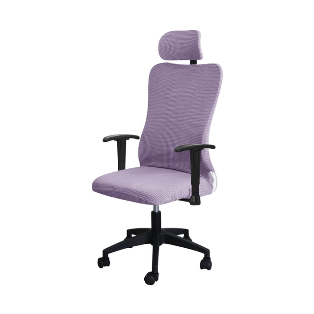 Funda ergonómica para silla de oficina FORCHEER, repelente al agua, color morado