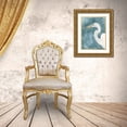 thumbnail image 3 of Caroline, Emma 25x32 Gold Ornate Wood Framed with Double Matting Museum Art Print Titled - Watercolor Heron Portrait I, 3 of 4