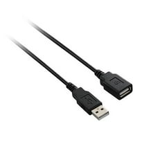 V7 V7N2USB2EXT-06F 6 ft. USB 2.0 A Male to A Female Cable