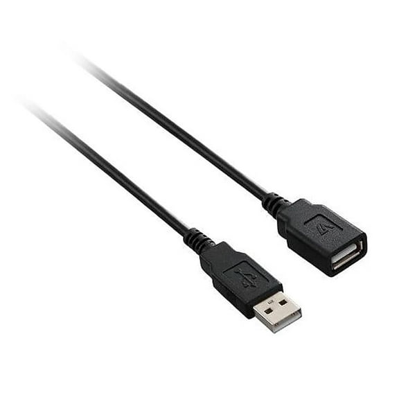 V7 V7N2USB2EXT-06F 6 ft. USB 2.0 A Male to A Female Cable