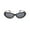 Black, variant on VE 4433U Plastic Womens Cat-Eye Sunglasses White 54mm Adult