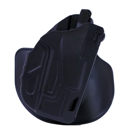 Concealment Holster - Safariland 7TS ALS Open Top Concealment Paddle Holster Glock 26/27, Plain Black, Right Hand