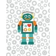thumbnail image 2 of Robinson, Tamara 15x18 White Modern Wood Framed Museum Art Print Titled - Robot V, 2 of 4
