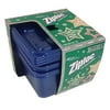 Ziploc Limited Christmas Edition Square 1.25 Litre Container (3 Pack) Asst Color (Blue)