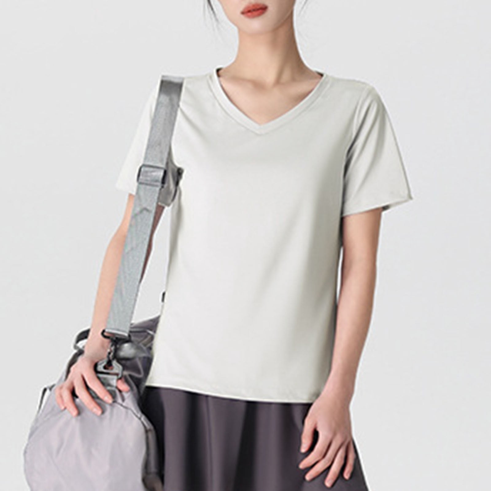 Mercerized Cotton High Neck Dress