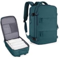 thumbnail image 4 of Mochila de expansión con USB, bolso escolar impermeable para negocios, bolso de viaje multifuncional para computadora portátil, bolso de hombro para hombres y mujeres, 4 of 6