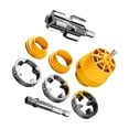 thumbnail image 2 of ziyahi PVC Pipe Threader Opener Thread Maker Tools for Electric Drill Supplies Home with Wire Extractor with Electric Dies, 2 of 6