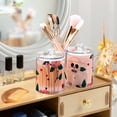 thumbnail image 6 of Valentine Flowers Skulls Hearts Translucent Plastic Cans Storage Canisters with Lid Set of 4, 6 of 7