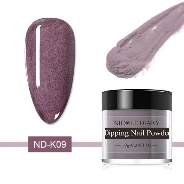NICOLE DIARY, polvo de inmersión de uñas de Color, secado Natural, sin lámpara, pigmento de decoración artística, brillo de Gel DIY, inmersión acrílica francesa Tan Jianjun unisex