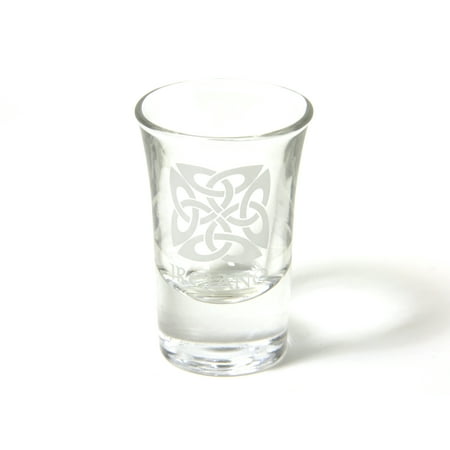 New Irish Whiskey Measure & Shot Glass Frosted