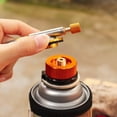 thumbnail image 2 of Adaptateur de Gaz pour Réchaud de Camping, Tête de Conversion, Adaptateur pour Cartouche de Butane, Vis, Cartouche de Gaz, Piston, Équipement de Plein Air, 2 of 5