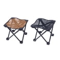 thumbnail image 2 of Tarmeek 2 Pcs Breathable Mesh Camping Chairs, Portable Outdoor Folding Stool, Lightweight Sturdy Stainless Steel Frame for Fishing Hiking Queuing, Compact Storage Portable stool, 2 of 9