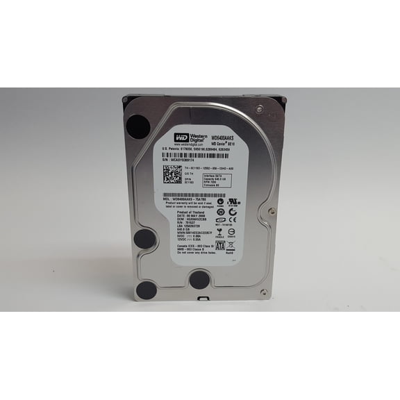 Pre-Owned Western Digital Caviar SE WD6400AAKS 640 GB 3.5" SATA II Hard Drive (Good)