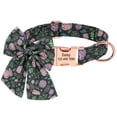 thumbnail image 5 of Beirui Bow Tie Floral Personalized Dog Collar Engraved Name ID Tag for Small Medium Large Dogs, 5 of 8