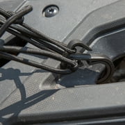 Fuel Helmets 30 in. x 30 in. Max Stretch Cargo Net for ATV, Motorcycle, Boat, Car, Color: Black