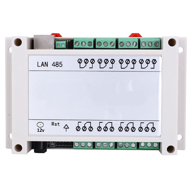 Haut Efficace Facile à Utiliser 250V/AC 10A Module 8 Canaux Relais Commutateur, RJ45 TCP/IP Télécommande, Bureau de Tablette pour Ordinateur