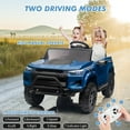 thumbnail image 5 of Telyswee 24V 2 Seater Ride On Truck for Kids, Battery Powered Vehicle Kids Ride On Car Toy with Remote Control, Trunk, Handle, Battery Display, LED Lights, Music, Electric Car for Boys Girls, 5 of 6