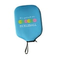 thumbnail image 1 of Almencla Pickleball Paddle Cover Case Dustproof Accessories Shockproof Neoprene Sleeve Zipper Racket Protection Pickleball Head Cover Light Blue, 1 of 8