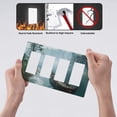 thumbnail image 4 of Game Graphics Lake Switch Cover Decorative Wall Plate / 4-Gang Screwless / Standard Size 4.5x8 in, 4 of 5