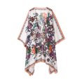 thumbnail image 1 of Nouveaux Hauts d'Été pour Femmes 2023 Grande Taille Mode Col Rond Manches Longues Imprimé Blouses Décontractées pour Sorties Hauts Manches Longues Chemise pour Femmes, 1 of 7