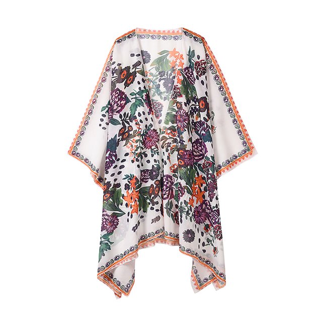 Nouveaux Hauts d'Été pour Femmes 2023 Grande Taille Mode Col Rond Manches Longues Imprimé Blouses Décontractées pour Sorties Hauts Manches Longues Chemise pour Femmes