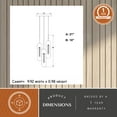 thumbnail image 6 of Thalia 3L Matte Black Contemporary Pendant Light White Pill Glass, 6 of 11