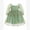 Sage Green Floral, variant on IBTOM CASTLE Toddler Girl Birthday Dress Floral Confetti Tulle Formal Wedding Party Long Sleeve Dresses for Cake Smash Photo Shoot 3-4 Years Sage Green Floral