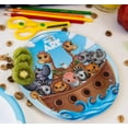 thumbnail image 4 of He Loves Me Noah's Ark 3 Piece Mealtime & Dinnerware Kids Gift Set BPA Free, 4 of 9
