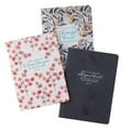 thumbnail image 3 of Notebook Set Large Through Christ Navy Floral (Other), 3 of 5