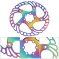 thumbnail image 3 of Herwey Bike Disc Brake Rotors 6 Nails Cycling Accessory for Mountain Bicycle Plating Color, 3 of 8