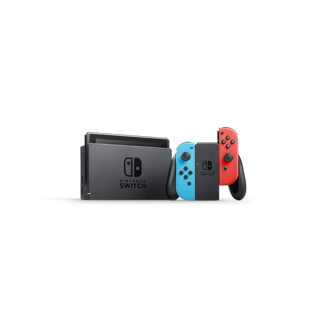 Nintendo HAC-001(-01) Switch Console with Neon Blue & Red Joy-Con