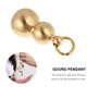 thumbnail image 3 of NUOLUX 3Ud Accesorios Colgantes De Calabaza De Latón Dorado Para Uso Decorativo, 3 of 8