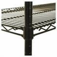 thumbnail image 3 of Alera Industrial Heavy-Duty Wire Shelving Starter Kit, 4-Shelf, 48w x 18d x 72h, Black, 3 of 11