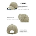 thumbnail image 4 of Gash Hao Unisex Vintage Washed Distressed Baseball-Cap Twill Adjustable Dad-Hat, 4 of 5