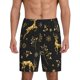 thumbnail image 1 of Fotbe Christmas Gold Deers1 Pantalones Cortos de Pijama para Hombre, Ropa de Dormir, Pantalones de Pijama Cortos para Hombre-4X-Large, 1 of 6