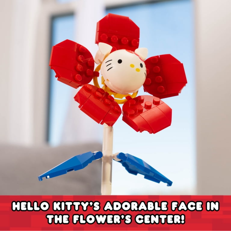 Brickcraft Hello Kitty Flower & Vase Building Set, 115 Pieces photo 5