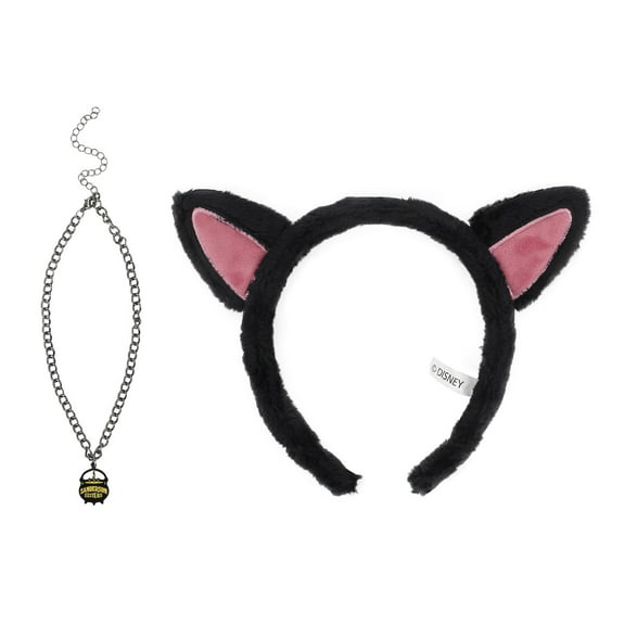 Hocus Pocus Binx Adult Cosplay Headband & Necklace Set