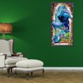 thumbnail image 5 of Cuadros Decorativos 5D DIY diamante pintura completo redondo taladro delfín mosaico pared hogar decoración conjunto Ndcxsfigh Nuevos Originales, 5 of 5