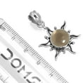 thumbnail image 2 of Natural Smoky Topaz Pendant 925 Sterling Silver Handmade Jewelry, 2 of 3