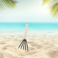 thumbnail image 5 of Shell Rake for Beach Clam Rake with Handle Oyster Rake Garden Rake 25.50X11.50X6.50CM, 5 of 6