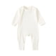 thumbnail image 2 of Mono de verano para niños y niñas, mono de bebé de manga corta con botones y cuello redondo, bonitos pantalones cortos lisos, monos de poliéster para niños, 2 of 7