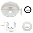 thumbnail image 2 of Kit de perilla de repuesto CX900G apto para Hayward Star-Clear Plus Set, 2 of 7