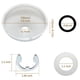 thumbnail image 2 of Kit de perilla de repuesto CX900G apto para Hayward Star-Clear Plus Set, 2 of 7