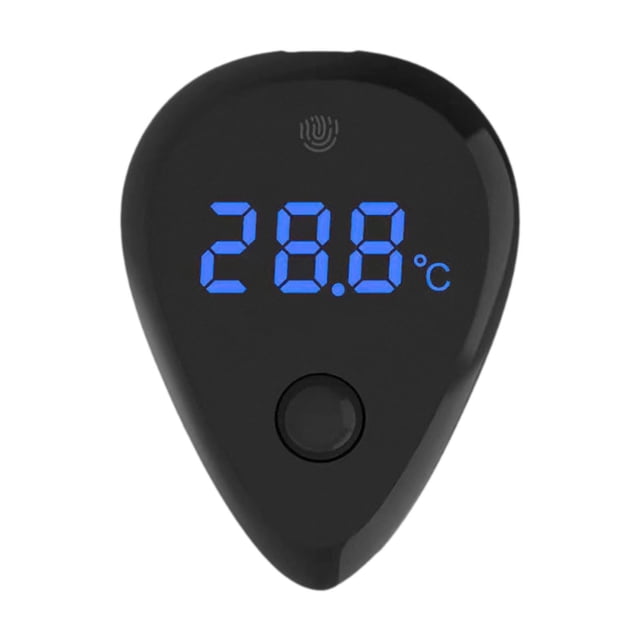 koolsoo Aquarium Thermometer Temperature Measurement Sticky on Easy to Read LED Digital Tank Thermometer for Reptile Tank Aquatic
