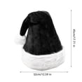 thumbnail image 3 of Christmas Thickened Hat, Soft Fluffy Santa Hat, Kids Adults Xmas Party Costume, Holiday Winter Hat, Christmas Decoration Accessory, Festive Santa Hat for Celebration Christmas Decorations, 3 of 5