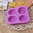 thumbnail image 4 of Flower Silicone Soap Molds, Homemade Soap Mold, Muffin, Pudding, Jelly, and Cheesecake(1Pcs), 4 of 5