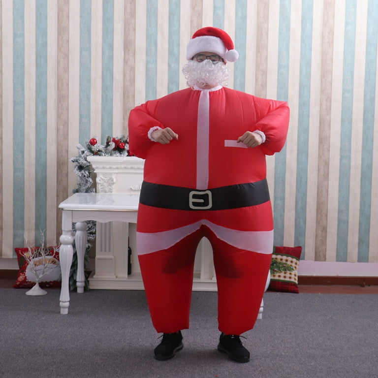 Inflatable santa claus costume discount